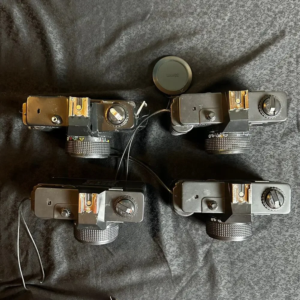 MEIKAI Lot Of 4 Cameras 3 X 4353 SSN & 1 X 4353-0 Not Tested